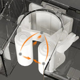 Optimized Product Title: **Platzsparende Wandhalterung für Besen, Mopps und Werkzeuge – Sicherer Halt für Ordnung und Sauberkeit**
