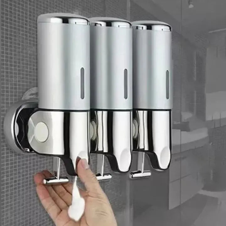 Wall-Mounted Soap Dispenser 500ml – Stainless Steel, Pump Mechanism & 3 Colors