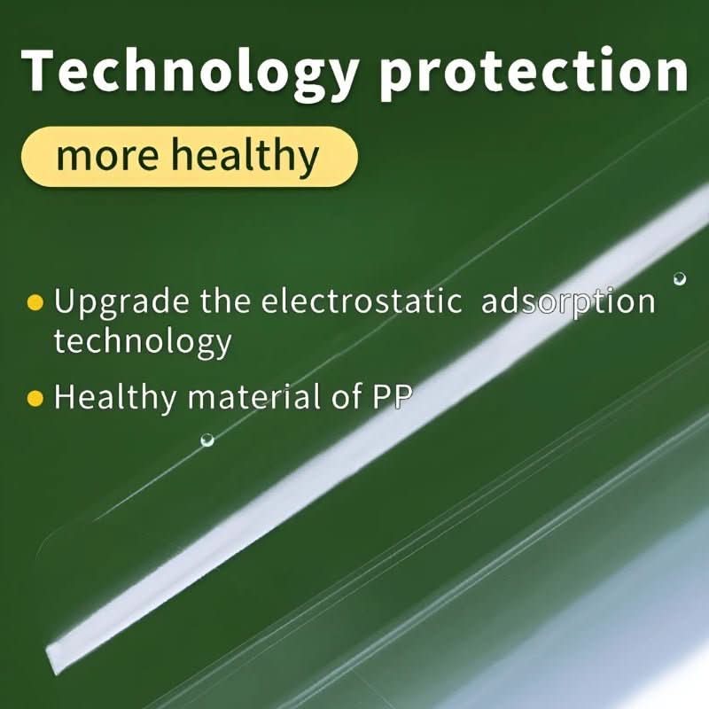 Transparent PVC Wall Protection Film – Self-Adhesive, Waterproof, 45cm Wide