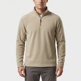Men's Thermal Pullover with Short Zipper - Lester