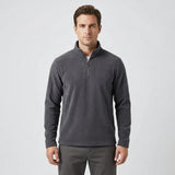 Men's Thermal Pullover with Short Zipper - Lester