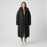 Water-Repellent Longline Quilted Jacket for Women - Cristina