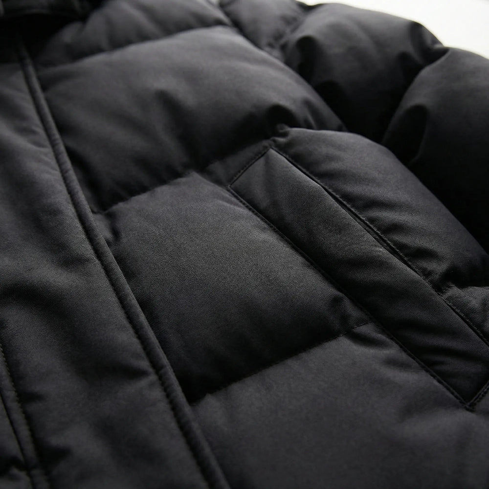 Water-Repellent Longline Quilted Jacket for Women - Cristina