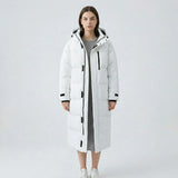 Water-Repellent Longline Quilted Jacket for Women - Cristina
