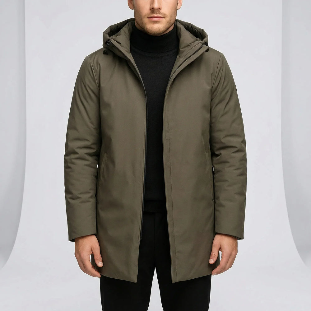 Water-Repellent Men's Coat - Mirac - 4