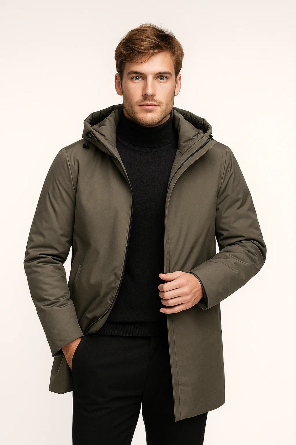 Marc - Water-repellent men's coat