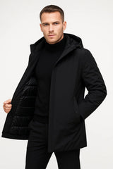 Marc - Water-repellent men's coat - 3