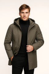 Marc - Water-repellent men's coat - 4