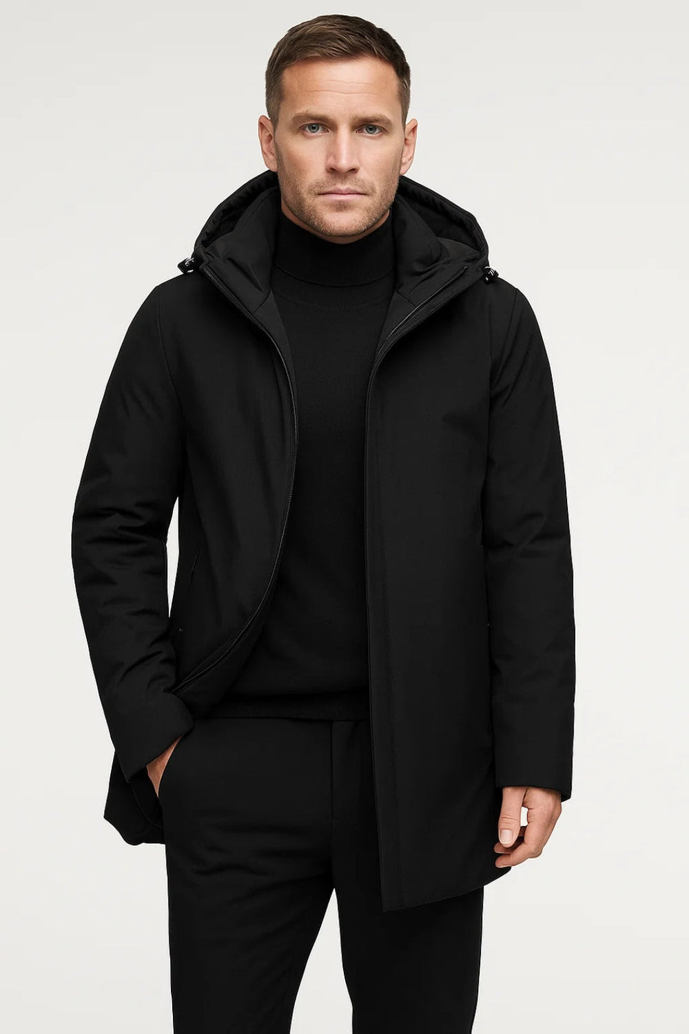 Marc - Water-repellent men's coat - 5