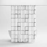 Waterproof Semi-Transparent Shower Curtain - HydroCurtix