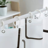 Waterproof Semi-Transparent Shower Curtain - HydroCurtix