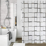 Waterproof Semi-Transparent Shower Curtain - HydroCurtix