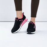 Waterproof Lightweight Women's Shoes - Maggie - Black-Pink