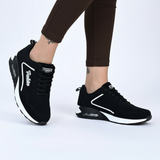 Waterproof Lightweight Women's Shoes - Maggie - Black-White