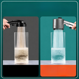 Handheld High-Pressure Shower Head – Massage Spray, Built-In Filter & Water-Saving Nozzles
