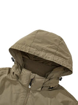 Water-Resistant Outdoor Jacket with Removable Hood - Shane
