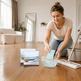Floor Cleaner Tablets – 30-Pack Biodegradable Formula, Streak-Free for Tile, Wood & Vinyl
