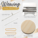 Enhanced Product Title: "Hand-Webset für Kleidungsreparatur und kreatives Weben – Komplettes Set für DIY-Projekte" 

This title includes relevant keywords while emphasizing the product's purpose and appeal to DIY enthusiasts.