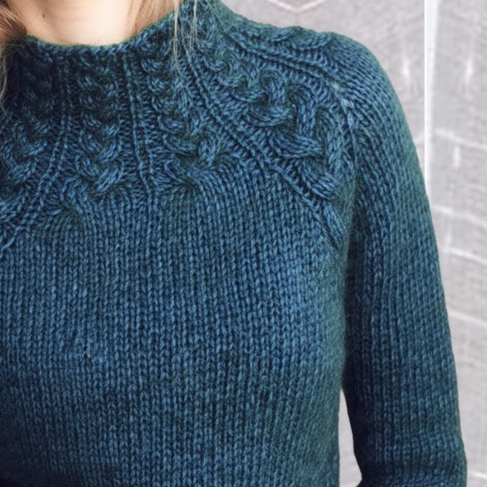 Soft knitted sweater - Katharina