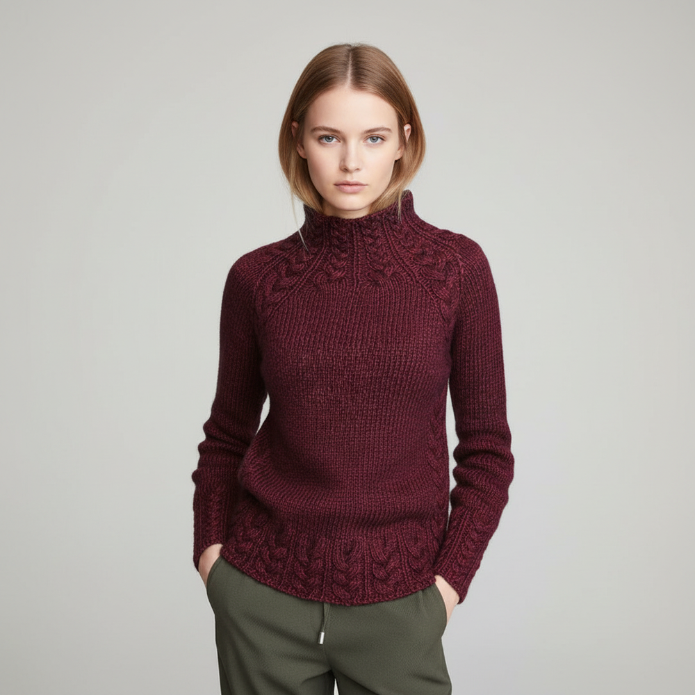 Soft knitted sweater - Katharina