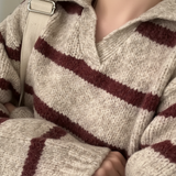 Soft knitted sweater - Susanne