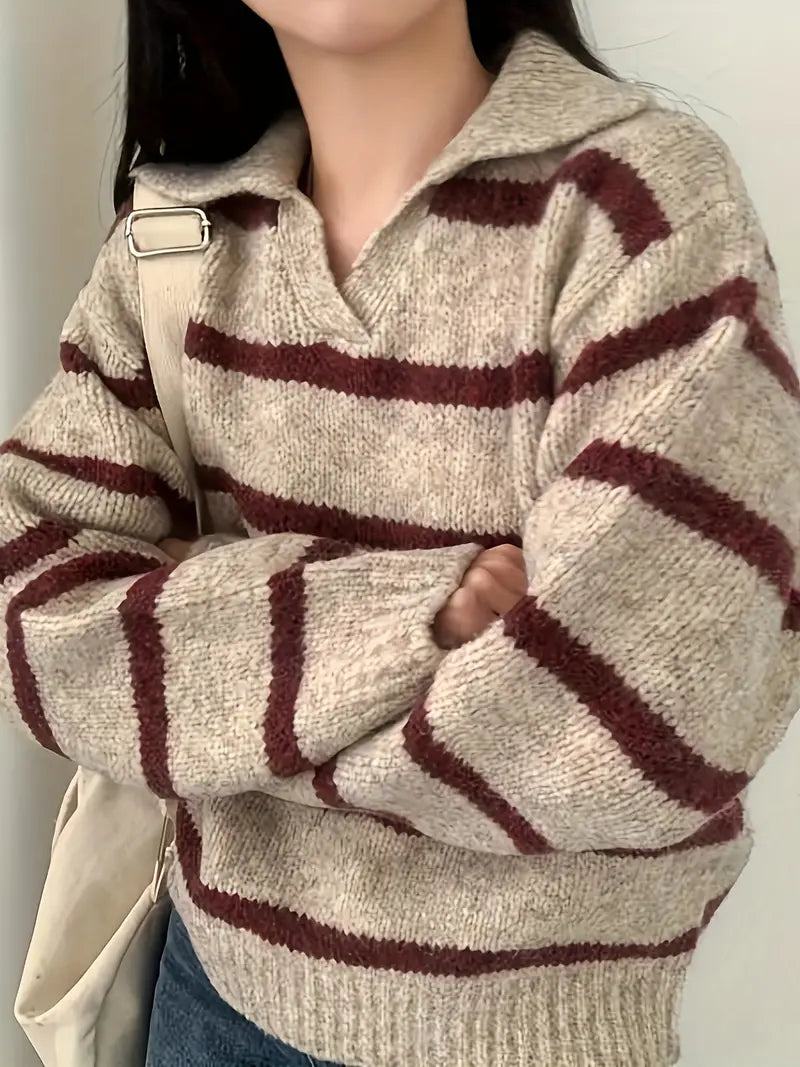 Soft knitted sweater - Susanne