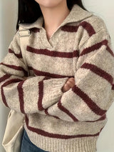Soft knitted sweater - Susanne