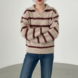 Soft knitted sweater - Susanne