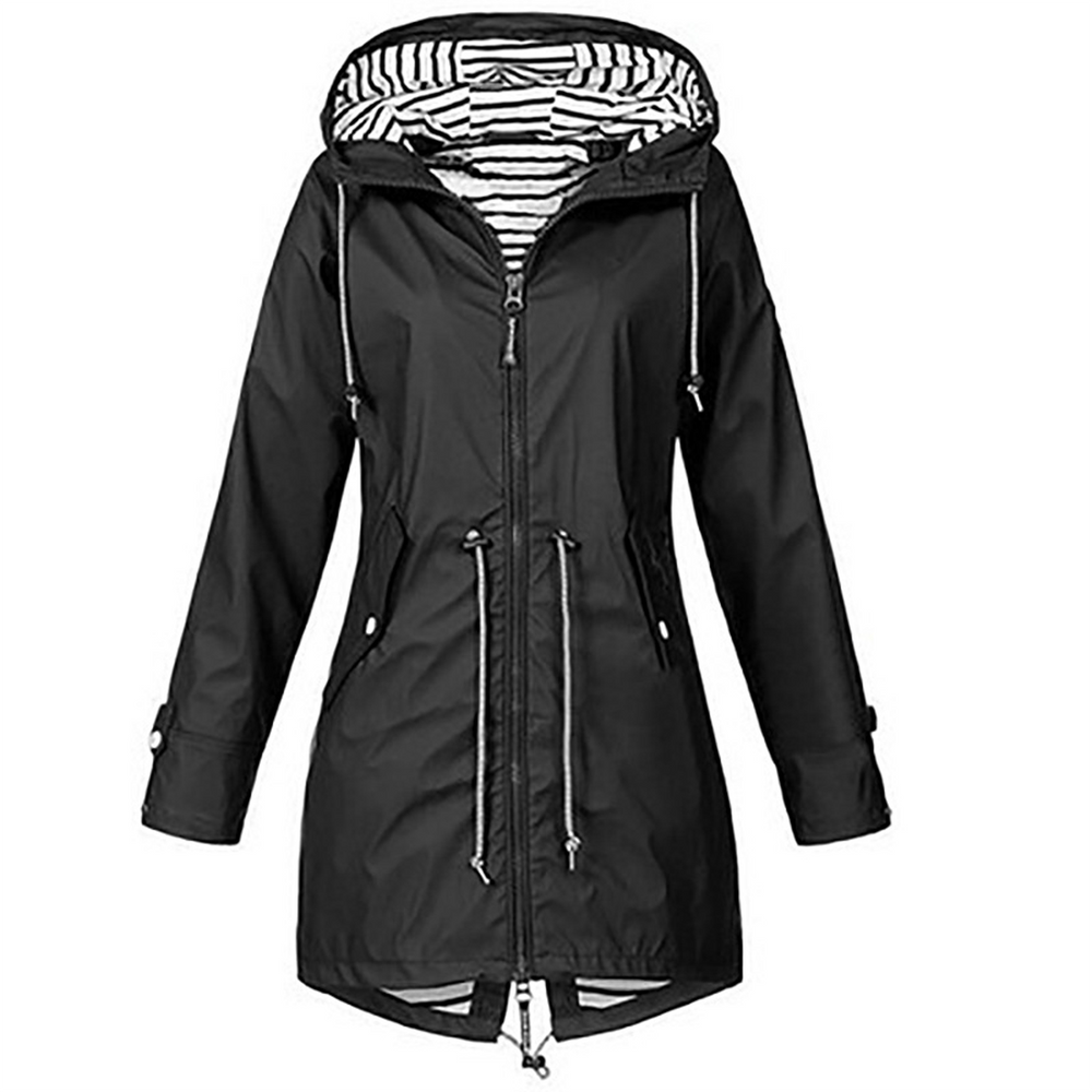 Weatherproof Women's Parka with Zipper - Angelique