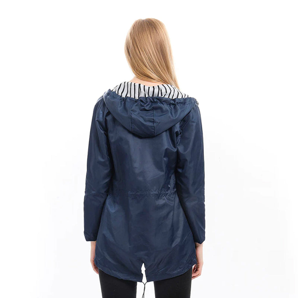 Weatherproof Women's Parka with Zipper - Angelique - 4