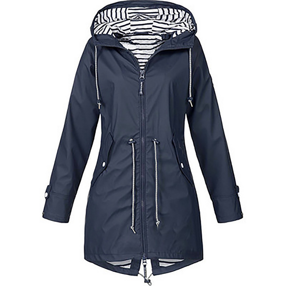 Weatherproof Women's Parka with Zipper - Angelique - 7
