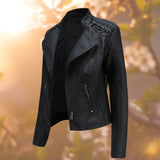 CoraJacket - Leather Jacket for Women - Black