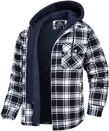 Enhanced Product Title: "Hochwertige Holzfäller-Winterjacke für Herren – Warm, Strapazierfähig & Stilvoll für Outdoor-Aktivitäten" 

This title includes keywords that potential customers might search for, while also highlighting the jacket's features and