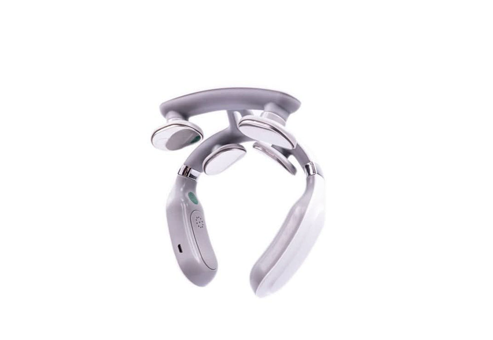4-in-1 Neck Massager – Heat Therapy, Vibration & Cordless Rechargeable