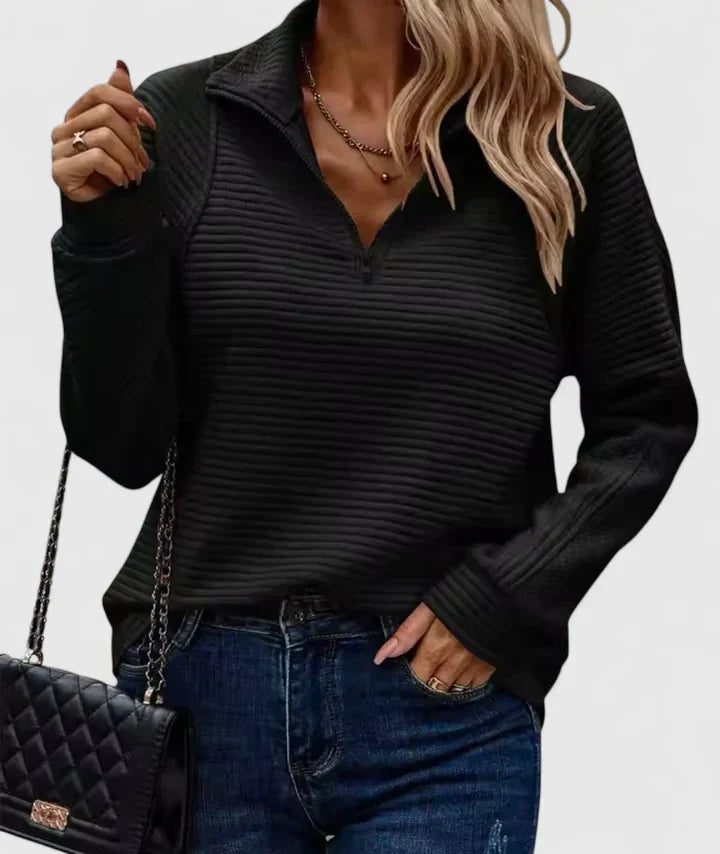 Cathrin™ Elegant Women's Pullover - Stylish Knit Sweater for Chic Comfort
