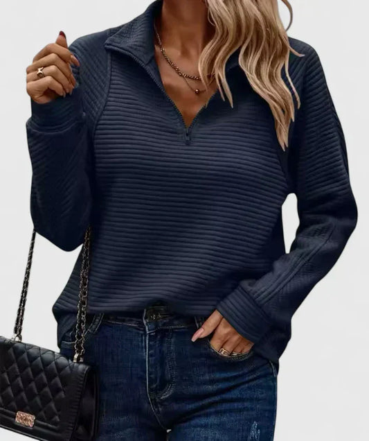 Cathrin™ Elegant Women's Pullover - Stylish Knit Sweater for Chic Comfort