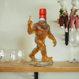 Whiskey Decanter Funny Bigfoot Glass Bottle Kalsten