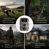 Trail Camera – Infrared Night Vision, Motion Detection & Weatherproof