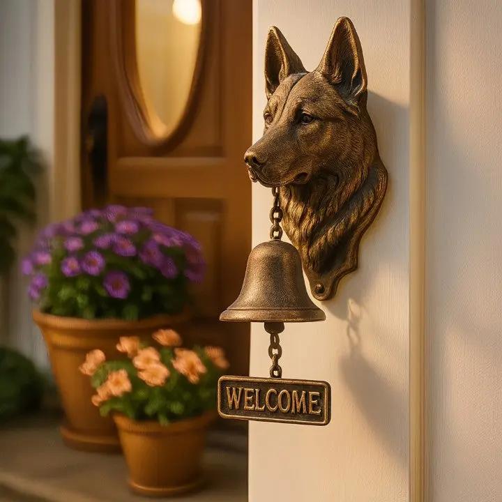 Enhanced Product Title: "Willkommens-Glocke mit Schäferhund – Charmantes Symbol für Schutz und Gastfreundschaft | Perfekte Haustier-Dekoration" 

This title includes keywords that can help improve search visibility while maintaining clarity and appeal.