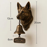 Enhanced Product Title: "Willkommens-Glocke mit Schäferhund – Charmantes Symbol für Schutz und Gastfreundschaft | Perfekte Haustier-Dekoration" 

This title includes keywords that can help improve search visibility while maintaining clarity and appeal.