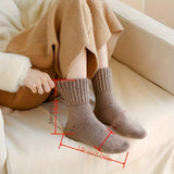 Winter Socks Knit Solid Color Fall Season Casual Set