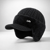 Winter Trapper Hat Visor Flap Knit Cap
