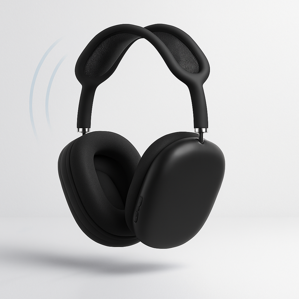 Headphones Wireless Noise Cancelling Over Ear Bluetooth Audio