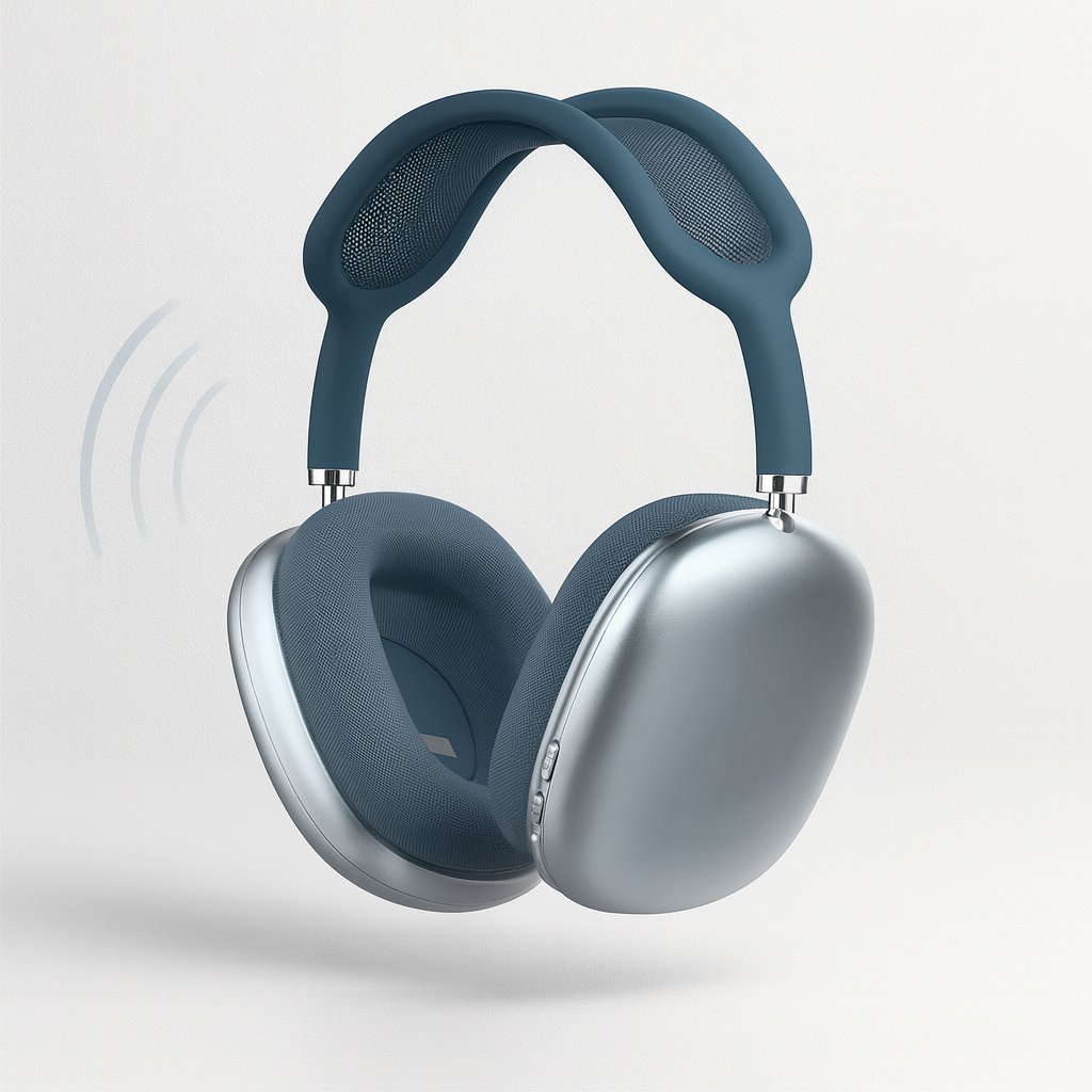 Headphones Wireless Noise Cancelling Over Ear Bluetooth Audio
