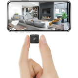 Indoor Security Camera – Mini Cube Design, Wireless Setup & 1080P HD Monitor