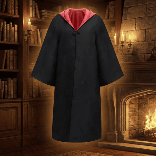 Wizard Costume Kids Adults Cloak Accessories Set