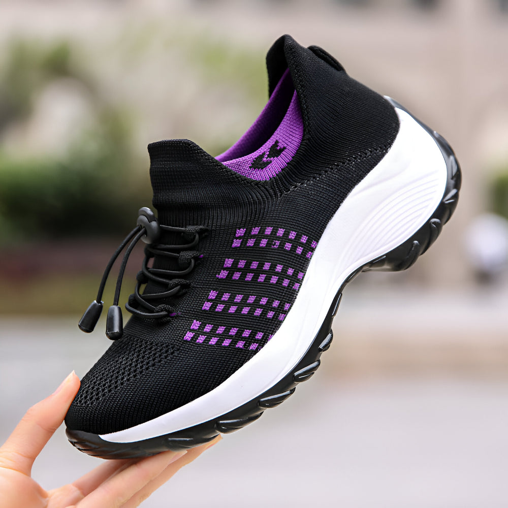 Women Sneakers Supportive Walking Athletic Design