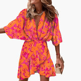 Women's Batwing Sleeve Dress – Loose Fit