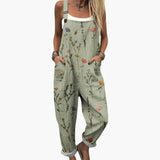 Women's Jumpsuit – Printed Design & Wide Leg Fit