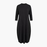 Midi Dress – Women's, Round Neck & Side Pocket